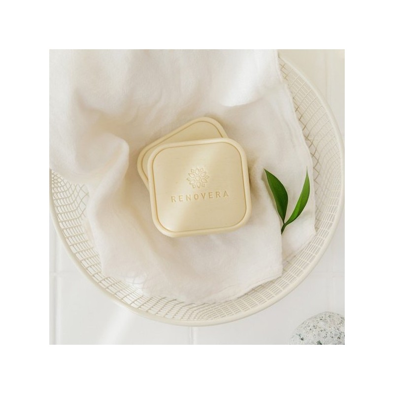 Linobera 코코넛 순한 클렌징바 광채바 천연 세안비누 100g Coconut Mild