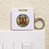 'Smiling Tortoise' Keyring Tape Measure/Spirit Level Tool (KM00041692)