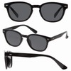 MIDI MS-401 Men's Sunglasses, Lens Color: Dark Smoke