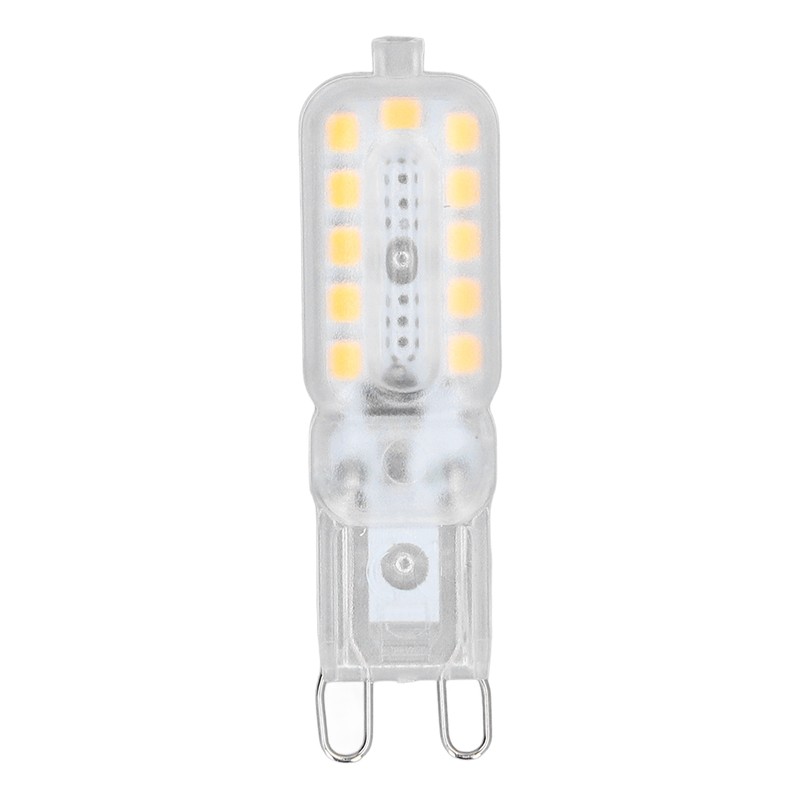 6pcs G9 LED Bulb 5W Transparent Cover 22LED Dimmable G9
