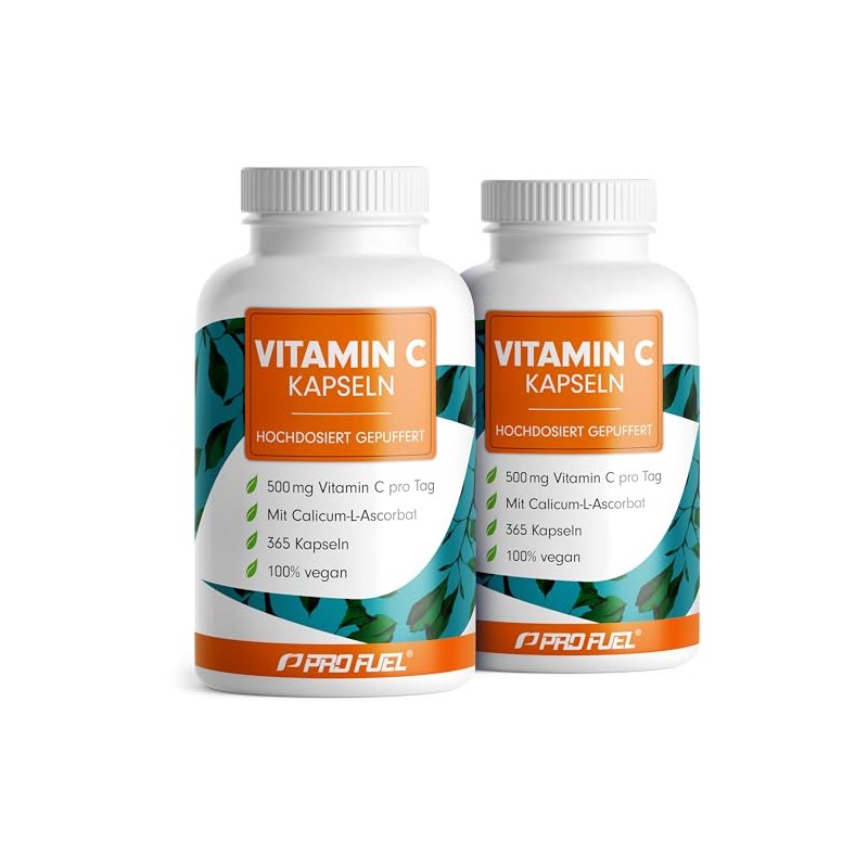 Vitamin C High Dose - 730 Capsules - 500 mg
