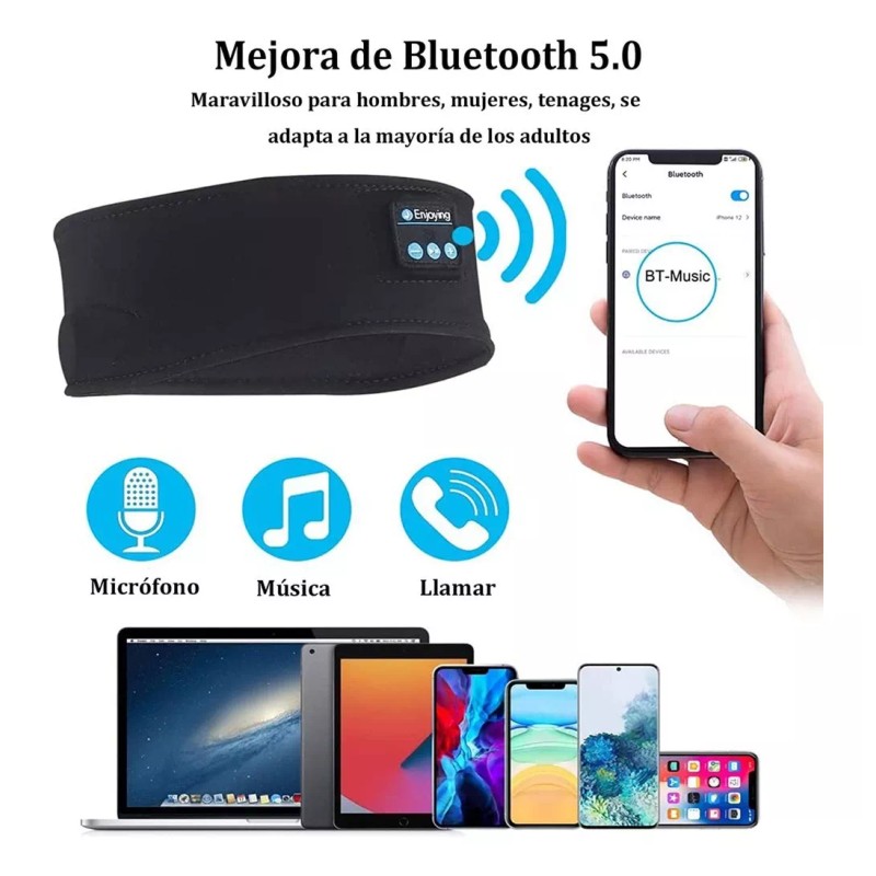 YULING Orejeras Anti Ruido Para Dormir Audífonos Bluetooth Diadema
