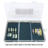Fish Rig Small Premium Spinners and Spoons - 8pcs Barbless