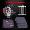 Ampper Battery Disconnect Switch 12V - 48V, Marine Battery Switch