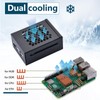 GeeekPi Raspberry Pi 5 Metal Case with Fan, Cooling Fan