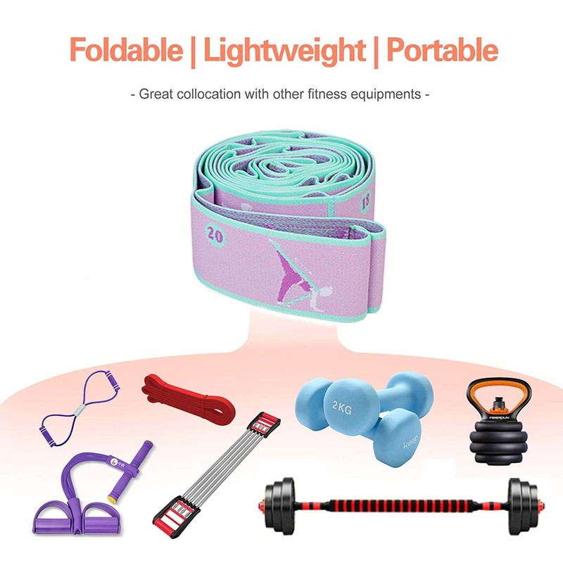 Dance Training Strap Band, Stretching Elastic Straps for Children, 8