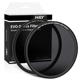 H&Y 67mm ND Filter IRND8 ND Filter Neutral Density Filter 3 Stops Camera Lens ND Filter Screw in and Magnetic Lens Filter 2 in 1 with Magnetic Adapter Ring, EVO Series