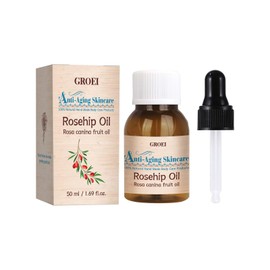 Rosehip Oil for Face Rosehip Seed Oil for Skin Care Rosehip Oil for Massage Natural Rosehip Oil for Anti-Aging, Face, Hair Care & Skin Moisturizer - Women & Men