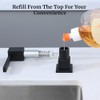 Sink Soap Dispenser for Kitchen Sink (Matte Black), All Brass
