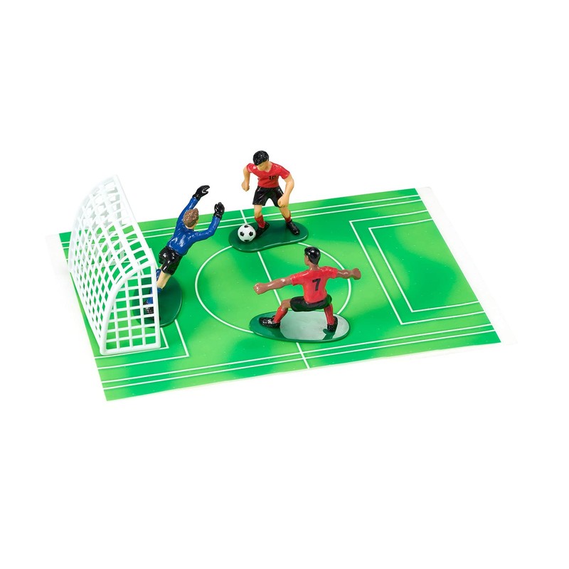 Soccer- Kick Off Boys DecoSet Decoración para tartas