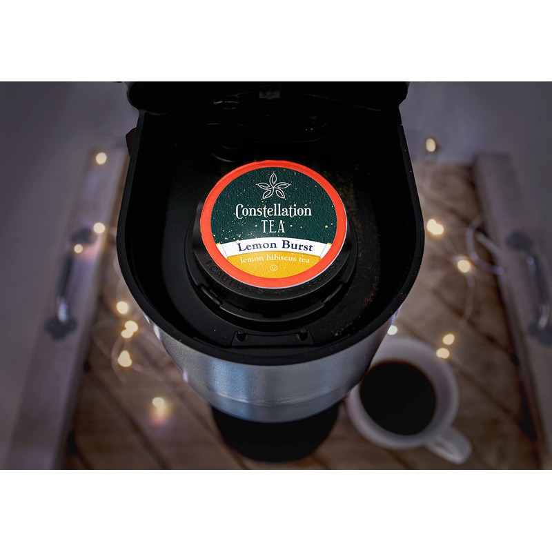 Constellation Tea Lemon Hibiscus Tea Pods Compatible with K Cup