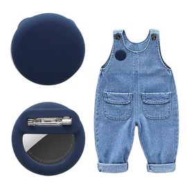 IKOPFLN 1 x Hidden Airtag Case Children, Airtag Children, GPS Tracker Case Cover, Airtag Holder, Protective Case for Children, Seniors, Pets, Clothing, Backpack, Luggage