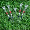 Maxfli Low Resistence Golf Tees Red White Blue 3 1/4''