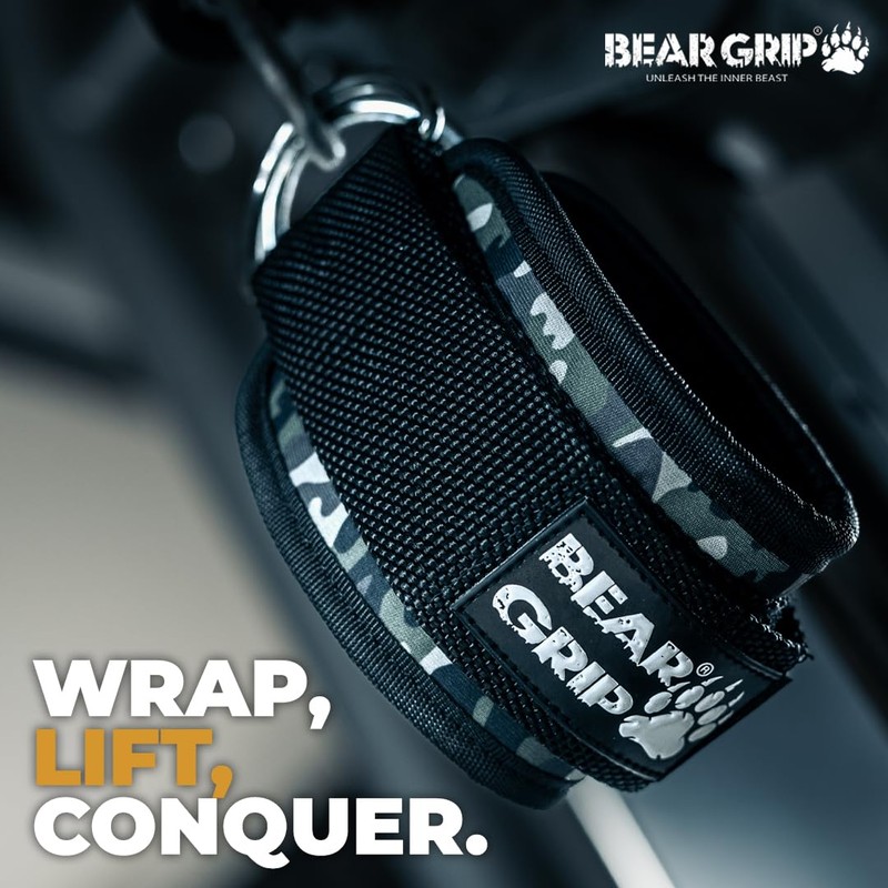 BEAR GRIP - Ankle Straps for Cables with New Fleece