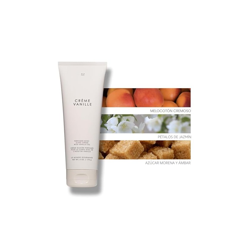 Le Monde Gourmand Crème Vanille Perfumed Body Icing Crème -