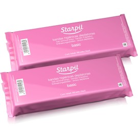 Kit de 2 paquetes de bandas para depilator STARPIL con 100 bandas c/u para una depilación precisa y duradera.