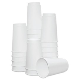 Insulated Paper Cups for Coffee & Tea Made in USA | Recyclable Double Wall Disposable To-Go Cups for Hot Beverages | Sturdy, Food Safe, and Eco-Friendly Hot Cups (16 oz, 500 Count)