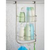 iDesign Forma Bathroom Over The Door Shower Caddy with Storage