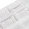 Embroidery Floss Organizer Box Milk White Cross Stitch Plastic Bobbins