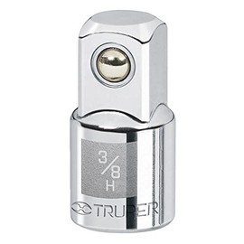 Truper A-5253, Adaptador, 3/8" (H) x 1/2" (M), 3/8" x 1/2"