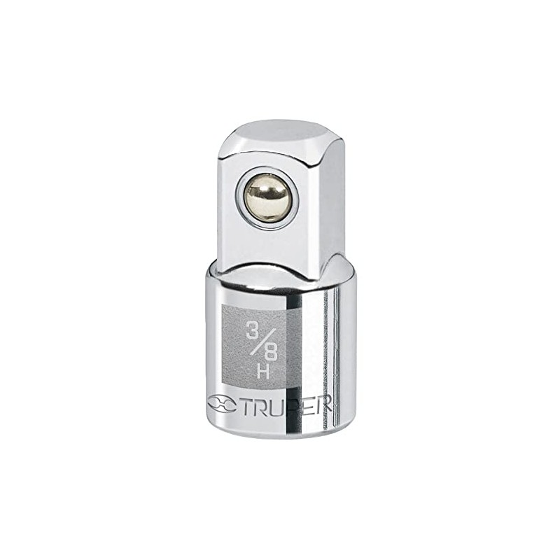 Truper A-5253, Adaptador, 3/8" (H) x 1/2" (M), 3/8" x