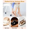 4 Pairs Silicone High Heel Inserts Weight Shifting for Women,
