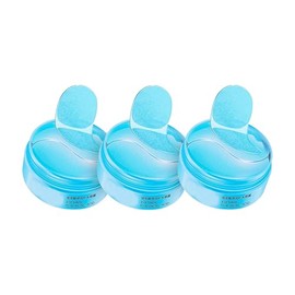 Parches para Ojos Hidrogel - Parches para Contorno de Ojo Acido Hialuronico - Mascarilla para Contorno de Ojos con Acido Hialuronico - Parches para Ojeras - Antiarrugas de Ojo 60 Parches cada uno - 3 PACK