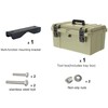 Universal Tool Box Kit,Tractor Tool Box, Lockable,With Mounting Bracket,ATV, UTV,