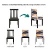 TREJAZ Chair Covers for Dining Room 6 Pack, Stretch Spandex