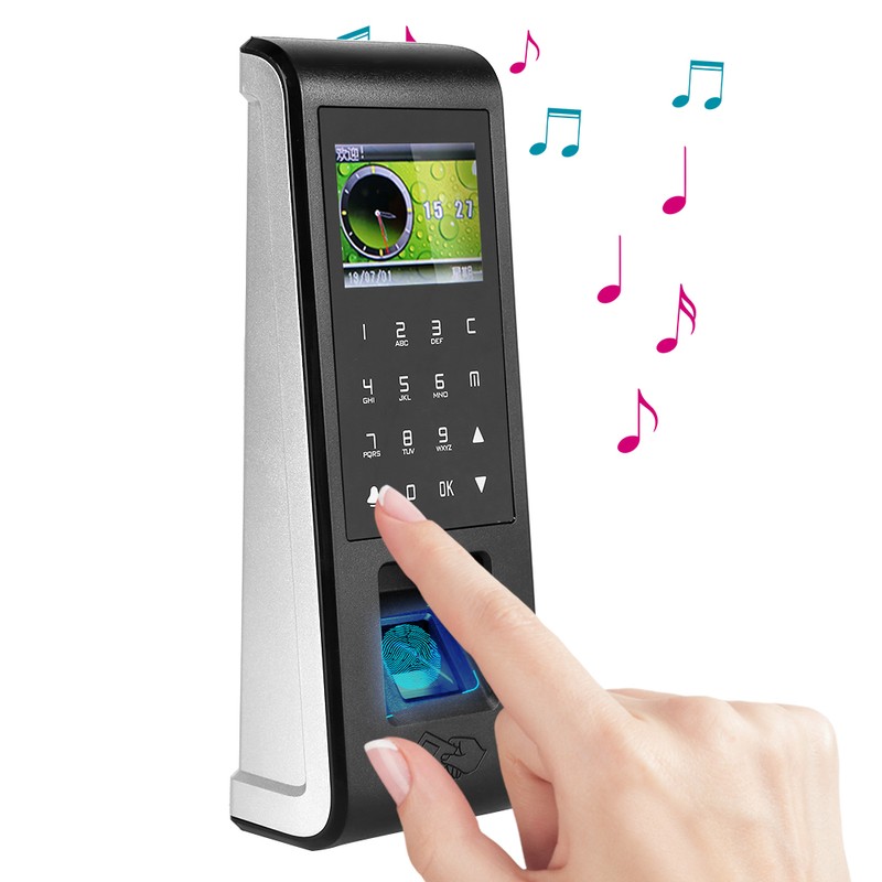 2.4in Fingerprint RFID Card Password Access Control and Attendance System