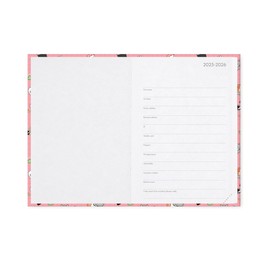 Legami - Photo Daily Planner 2025-2026, Sushi Cat, 16 Months Medium, Diary September 2025 to December 2026, Elastic Closure, FSC Certified Paper, 12 x 18 cm