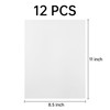 NATURALABEL 12 PCS Water Soluble Paper - 8.5" x 11"