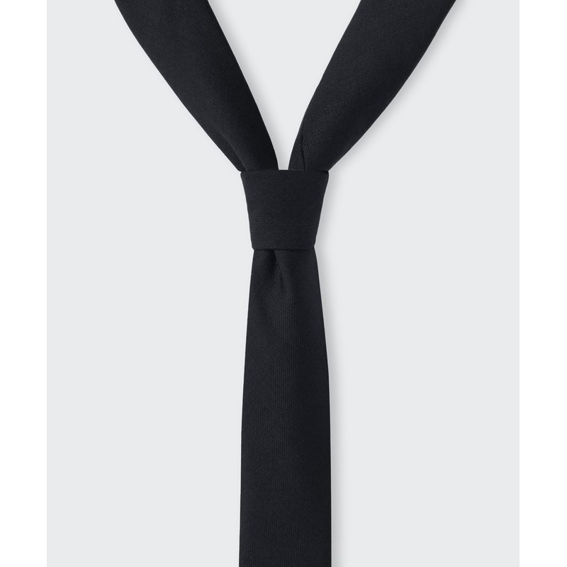 Musinsa Standard Wool Slim Solid Tie [Black]