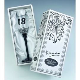 Boxer Gifts French Lace Champagne Flute, Age 50- Tallulah