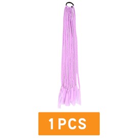 Hair Ponytail Extension Boho Braids Kanekalon Prestretched Braiding Hair for Bohemian Braid Synthetic Curly 2619