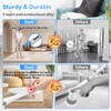 Electric Spin Scrubber, Cordless Cleaning Brush with 8 Replaceable Cleaner