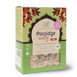 Classic Ayurveda - Organic Porridge Nutty, Vata - 480 g - Light, Comfortably Warming Morning Porridge with Delicate Flakes and Valuable Nuts