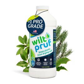 Wilt-Pruf® Concentrate | Protect Against Winter Damage, Drought, and Stress | Just Spray & Let Dry | Locks in Moisture w/Clear Foliar Film | Professional-Grade & Trusted | Replaces Burlap | (32 oz)