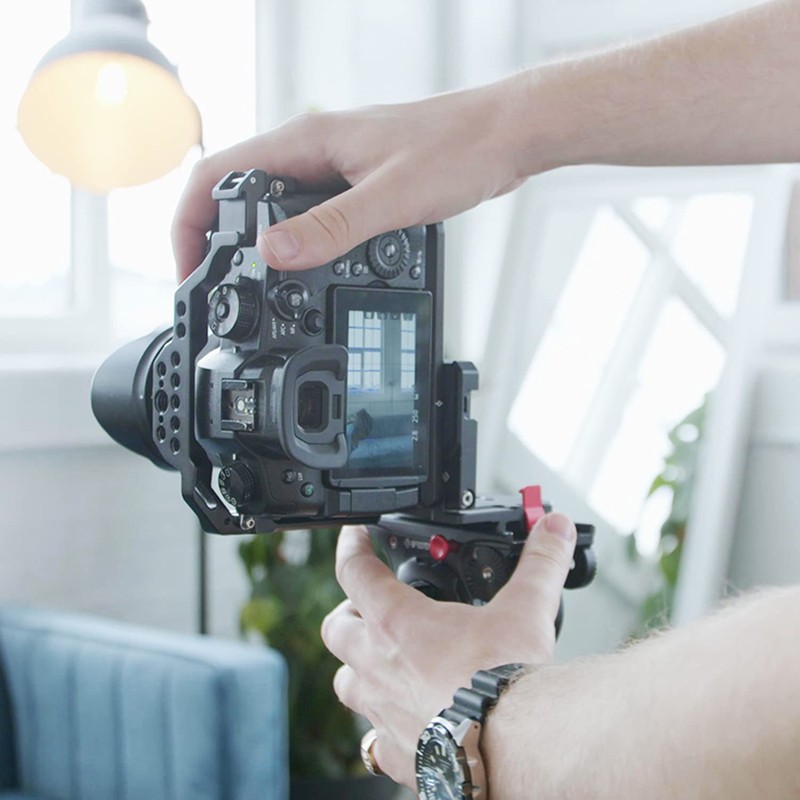 IFOOTAGE Camera L Shape Plate Horizontal and Vertical Conversion Plate,