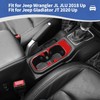 RT-TCZ for Wrangler JL Front Cup Holder Trim Red for