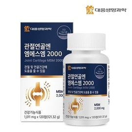 HEALTHYHABITS Daewoong Life Science Joint Cartilage MSM 2000 120 tablets