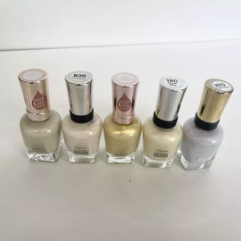 Sally Hansen Lot of 5 Sally Hansen Complete Salon Manicure Nail Polish 0.5 Fl. Oz., 5 Colors