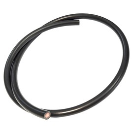 Ignition Cable 7 mm 1 m Ignition Cable Spark Plug Motorcycle Moped Vespa Sollex Ignition App Hercules Kreidler Black MOFA Mokick Quad Spark Plug 2 Stroke Engine Petrol Fuel PVC Copper Cable Car