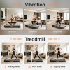 AKLUER New Walking Pad Treadmill with Vibration Function 2 in