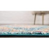 Unique Loom Penrose Collection Area Rug - Alexis (8'Square, Blue/