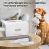 PUPIHOM Pet Hair Dryer, Dog Hair Blower for Grooming with