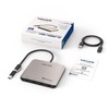 WAVLINK USB C to Quad HDMI 4K Adapter, Universal USB