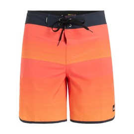 Quiksilver Men's Surfsilk Scallop 18 Board Shorts (Pack of 1), Fiery Coral Tijuana, 50