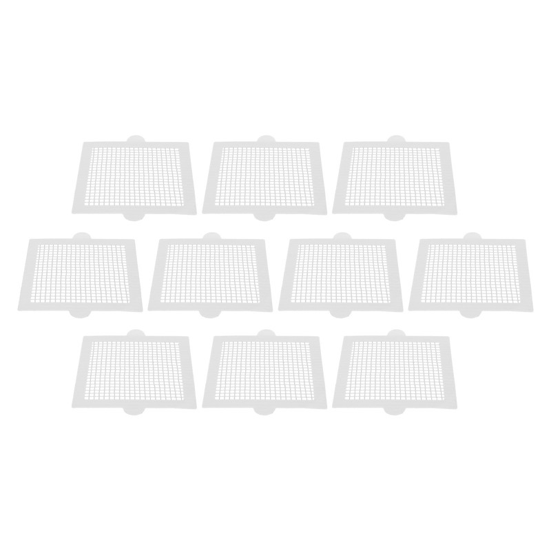 10pcs Disposable Hair Catchers Multipurpose Efficient Quadrate Waterproof Strong Adhesive