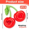 DLPRK Set of 2 Floating Cherry Swim Rings with Cup